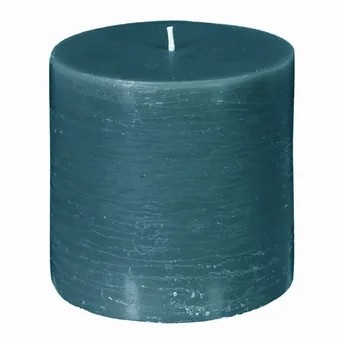 شمعة كومتوار دو لا بوجي أوليا رستيك (أزرق، 7 × 6.7 سم)