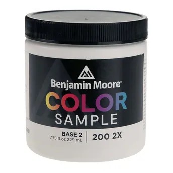 Benjamin Moore Interior Paint Sample (237 ml, Base 2, Eggshell)