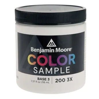Benjamin Moore Interior Paint Sample (237 ml, Base 3, Eggshell)