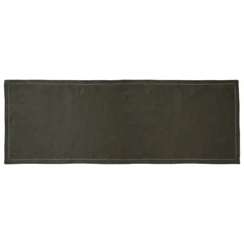 SG Linen & Cotton Table Runner (38 x 0.2 x 140 cm, Khaki Green)