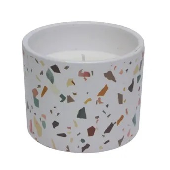 Waxworks Citronella Wax Candle W/Ceramic Holder (10 x 7.8 cm)