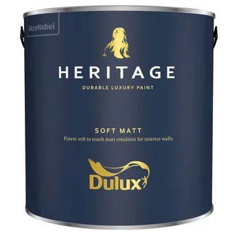 Dulux Heritage Luxury Paint (4 L, Matt White)
