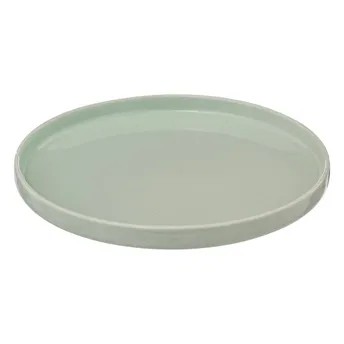 SG Stoneware Dessert Plate (20 x 2.3 cm, Light Green)