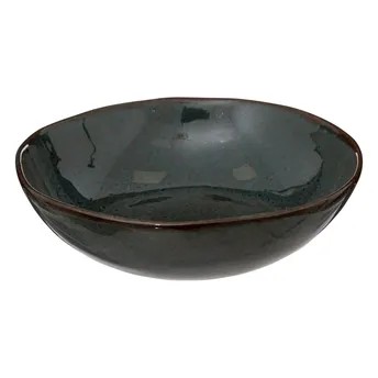SG Jiling Stoneware Soup Plate (18.7 x 5.2 cm, Green)