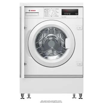 Bosch Serie 6 Built-In 8 Kg Front Load Washing Machine, WIW24561GC (1200 rpm)