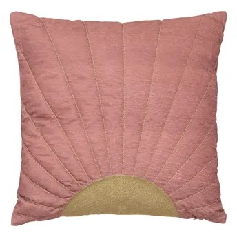 Atmosphera Polyester Cushion (40 x 18 x 40 cm, Rose)