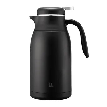 Lock & Lock Leisurely Vacuum Flask (2 L, Black)
