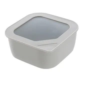 Neoflam Fika Square Ceramic Food Container (650 ml, White)