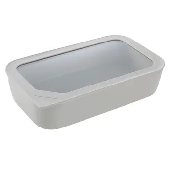 Neoflam Fika Rectangular Ceramic Food Container (1500 ml, White)