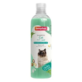 Beaphar Cat Shampoo (Macadamia Oil & Aloe Vera, 250 ml)
