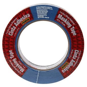 Ace Clean Release Masking Tape (1.8 x 54.9 cm, Blue)