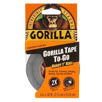 Gorilla Handy Tape (2.5 cm x 9.1 m, Black)