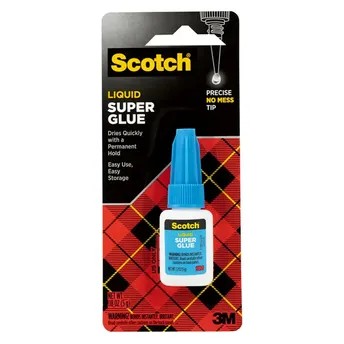 3M Scotch General Purpose Liquid Super Glue W/Precision Applicator (5.3 ml)