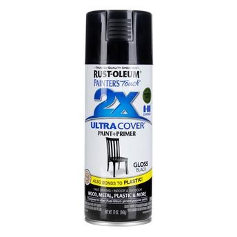 Rustoleum Painter's Touch Spray Paint (400 ml, Gloss Black)