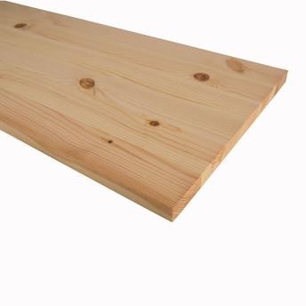 لوح خشب صنوبر مضغوط للحرفيين (120 × 30 × 1.8 سم)