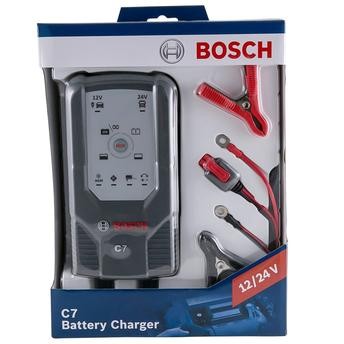Bosch C7 6-Stage Automatic Battery Charger (12V / 24V)