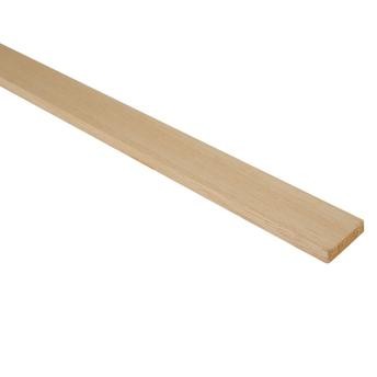 لوح إفريز شريطي من الخشب الصلب (2.5 × 0.6 × 240 سم)