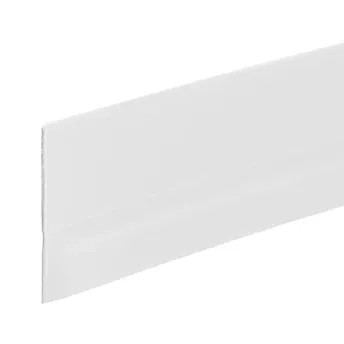 حاجز فينيل قاعدي للباب إم-دي (91 × 1.27 سم، أبيض)