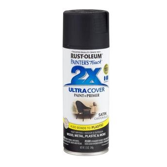 Rustoleum Painter's Touch 2X Ultra Cover (340 g, Satin Black)