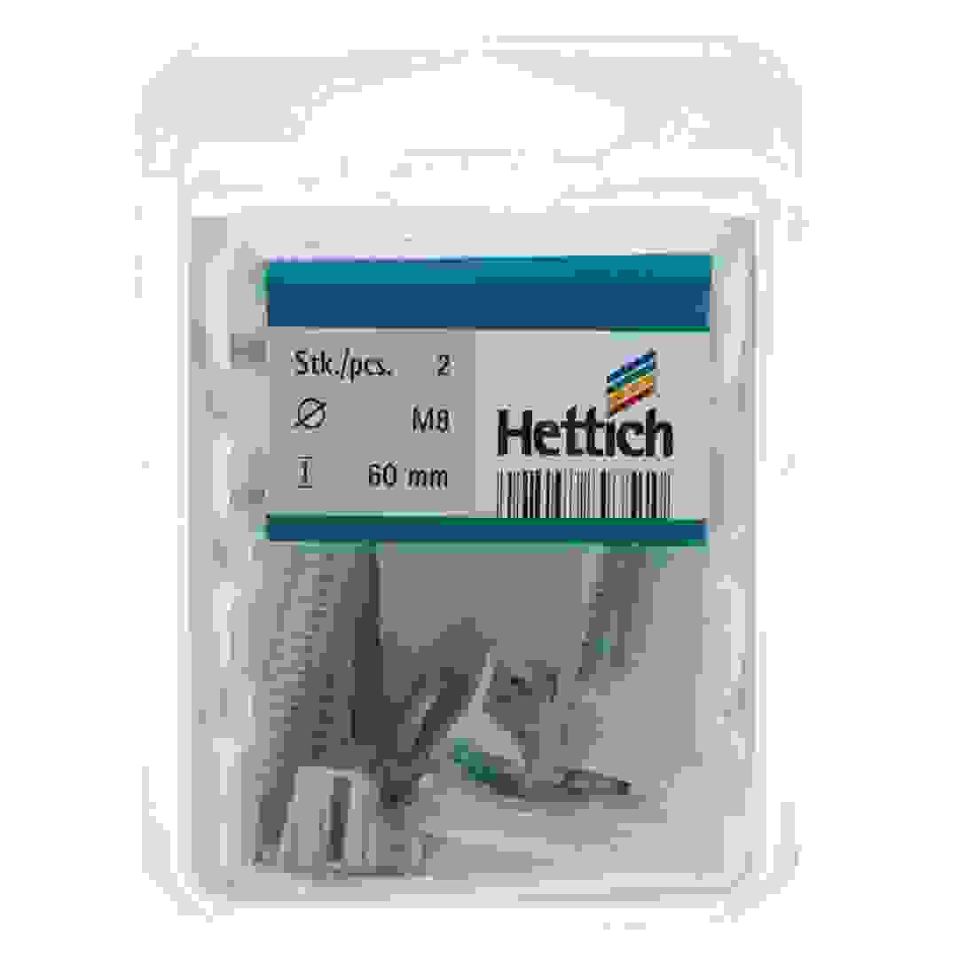 Hettich Socket Screws (8 x 60 mm, 2 pcs)