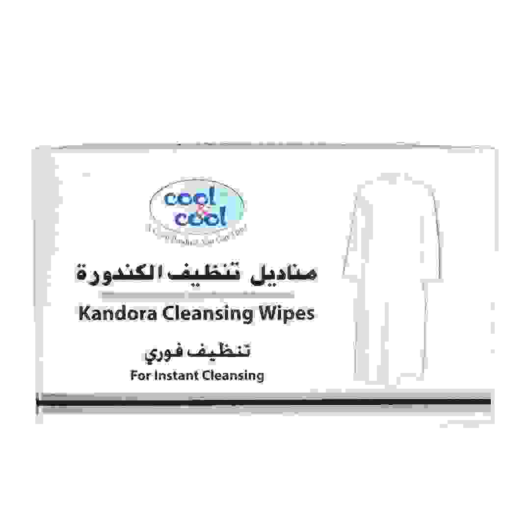 Cool & Cool Kandora Cleansing Wipes (12 Sheets)
