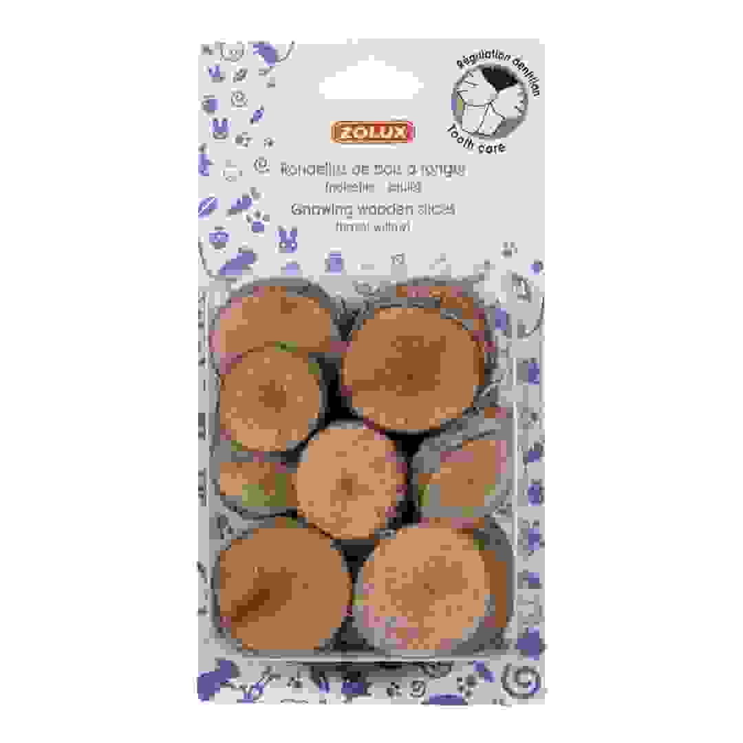 Zolux Gnawing Wooden Slices (Hazel Willow, Rodents)