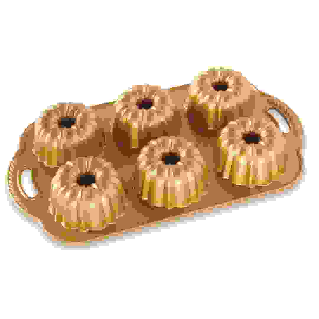 Nordicware Annversary BundtlettePan (37.8 cm, Gold)