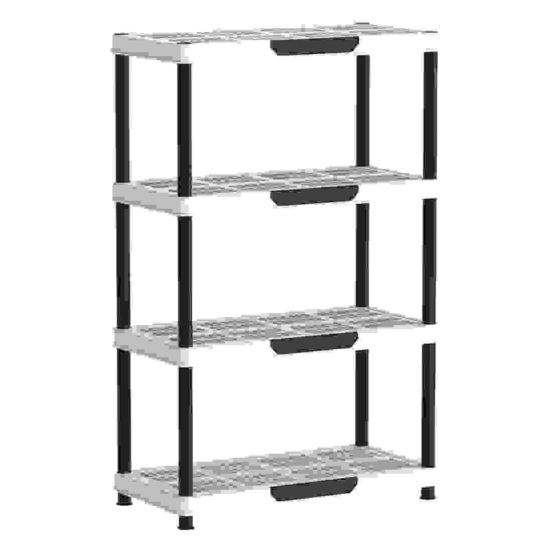Cosmoplast Plastic 4-Tier Shelving Rack (90 x 45 x 141.5 cm)