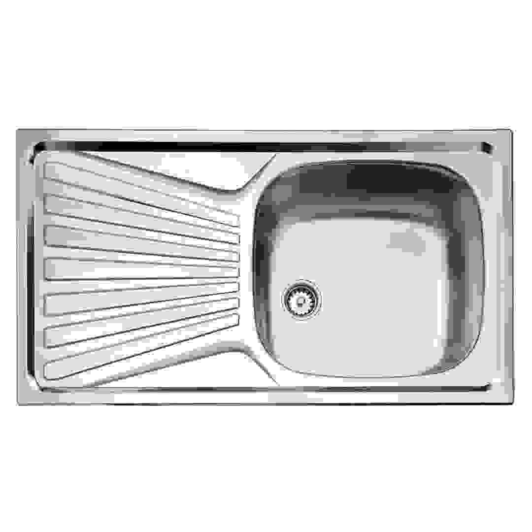 Teka Deva Stainless Steel Recessed Sink (43.5 x 14.6 x 51 cm)