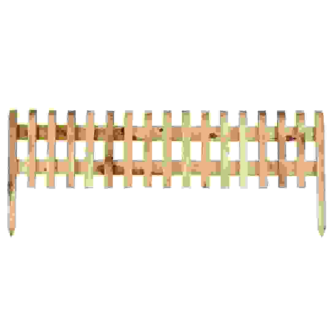 Pika Wood Border Fence Th30 280 (45 x 112 cm)