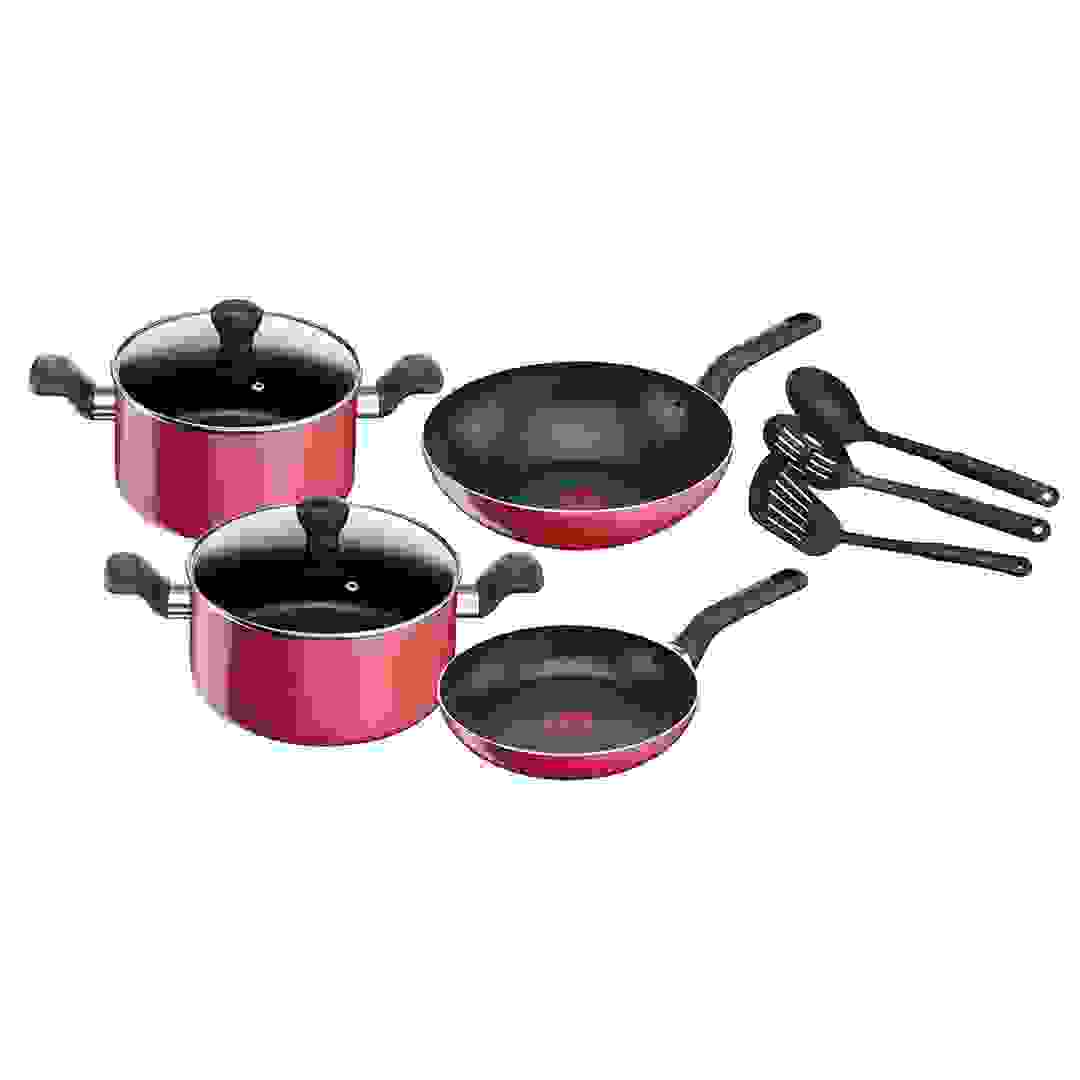 Tefal Super Cook Non-Stick Aluminum Cooking Set (9 Pc.)