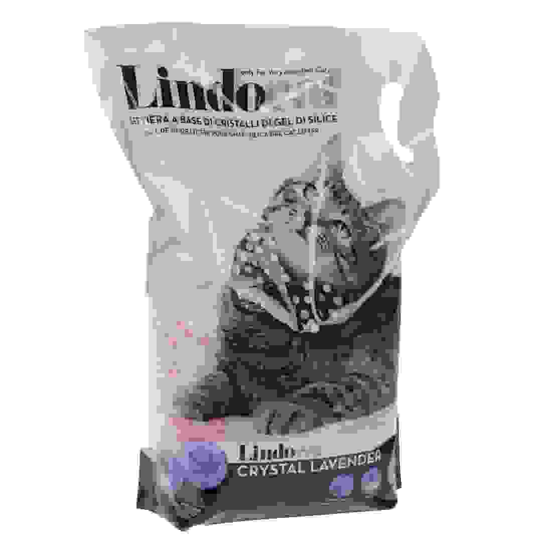 LindoCat Crystal Silicagel Cat Litter (Lavender, 5 L)