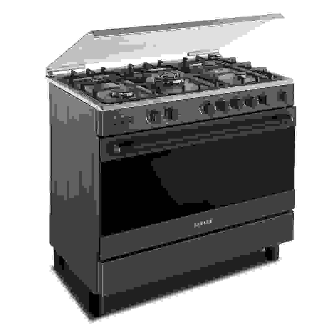 موقد غاز توشيبا 5 شعلات مع وحدة انقطاع اللهب TBA-36LMG5G089KS