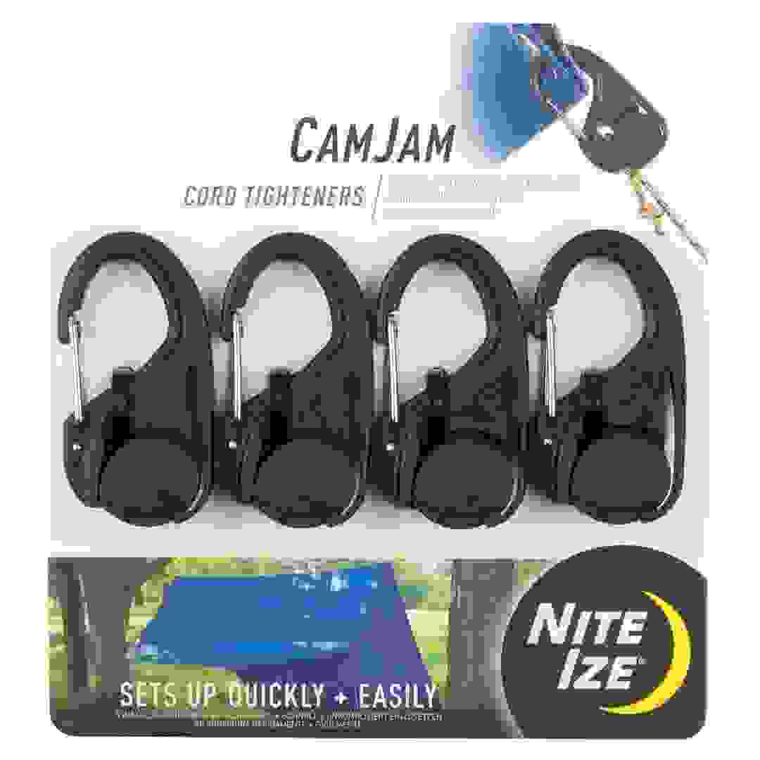 Nite Ize Metal & Plastic CamJam Cord Tightener Pack (4 Pc.)
