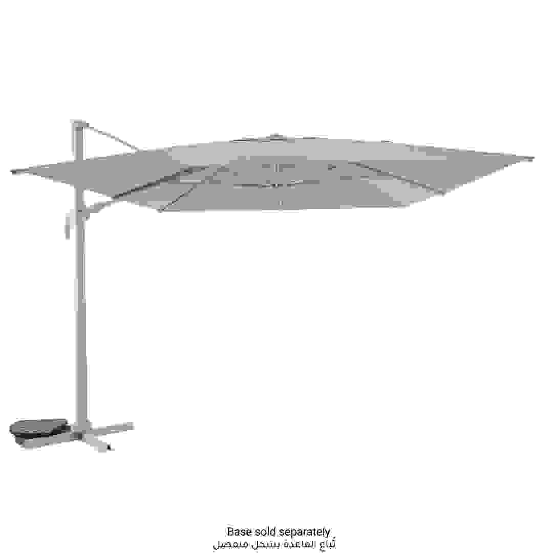 Hesperide Melhia Aluminum & Olefin Umbrella (400 x 300 x 272 cm, Linen Beige)