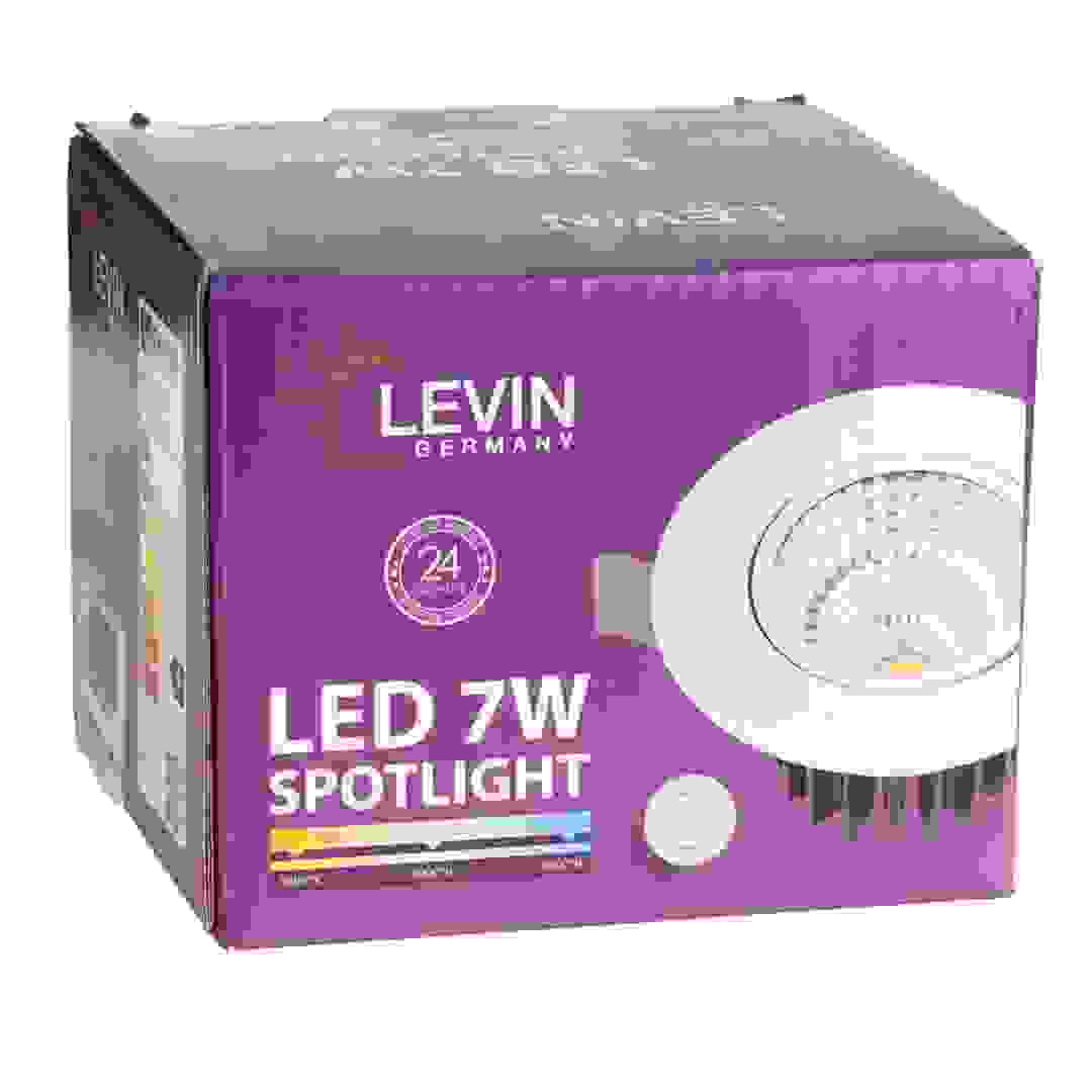 كشاف COB LED ليفين (7 واط، أبيض طبيعي)