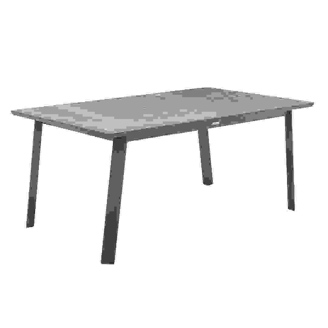 Hesperide Pavane Extendable Aluminum Table (170 x 101 x 76 cm, Praline)