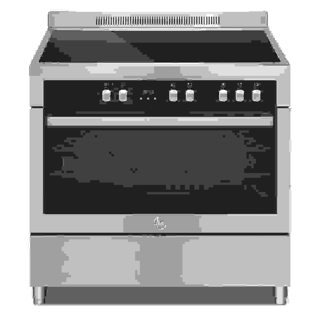 Hoover Freestanding 5-Burner Ceramic Electric Cooker, HGC-S95E-S (90 x 60 x 85 cm)