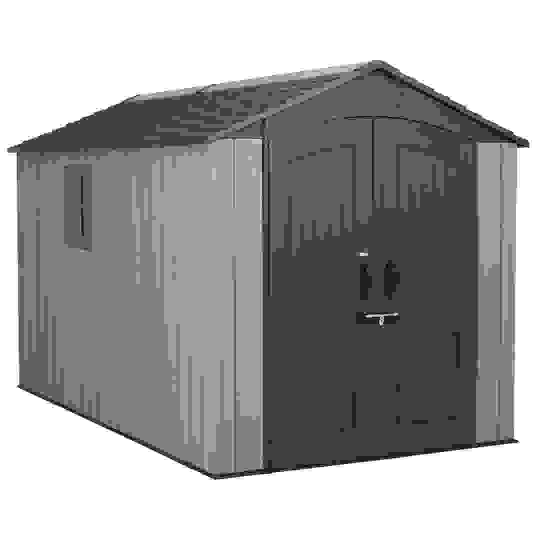 Lifetime Rough Cut Storage Shed with 2 windows (206.5 x 353.8 x 196.8)