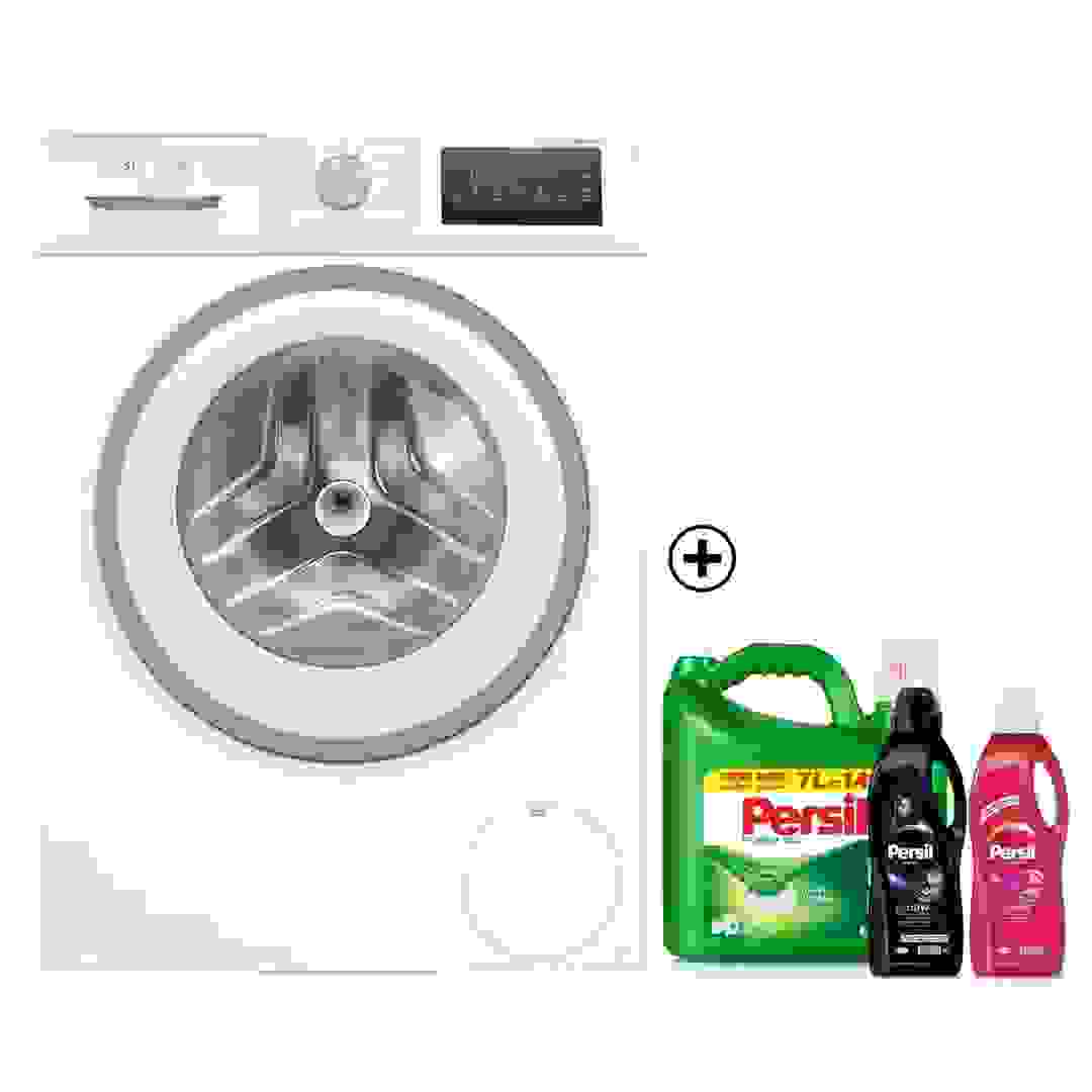 غسالة سيمنز بباب أمامي 8 كجم iQ300 WM14U280GC (أبيض، 1400 دورة بالدقيقة)