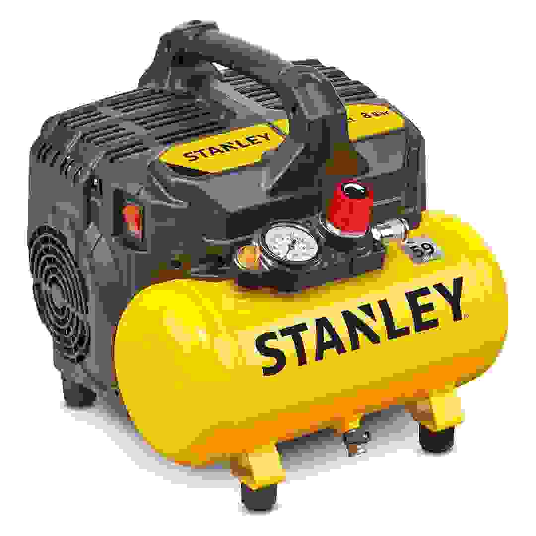 Stanley Silent Air Compressor (8 Bar, 6 L)