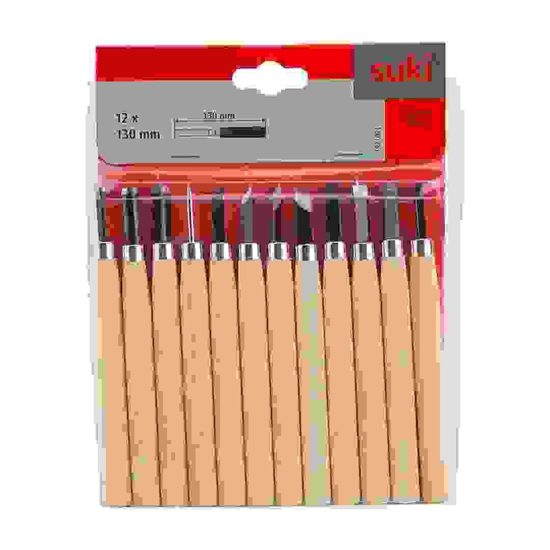 1801251 Wood Carving Tool Set (Set of 12)
