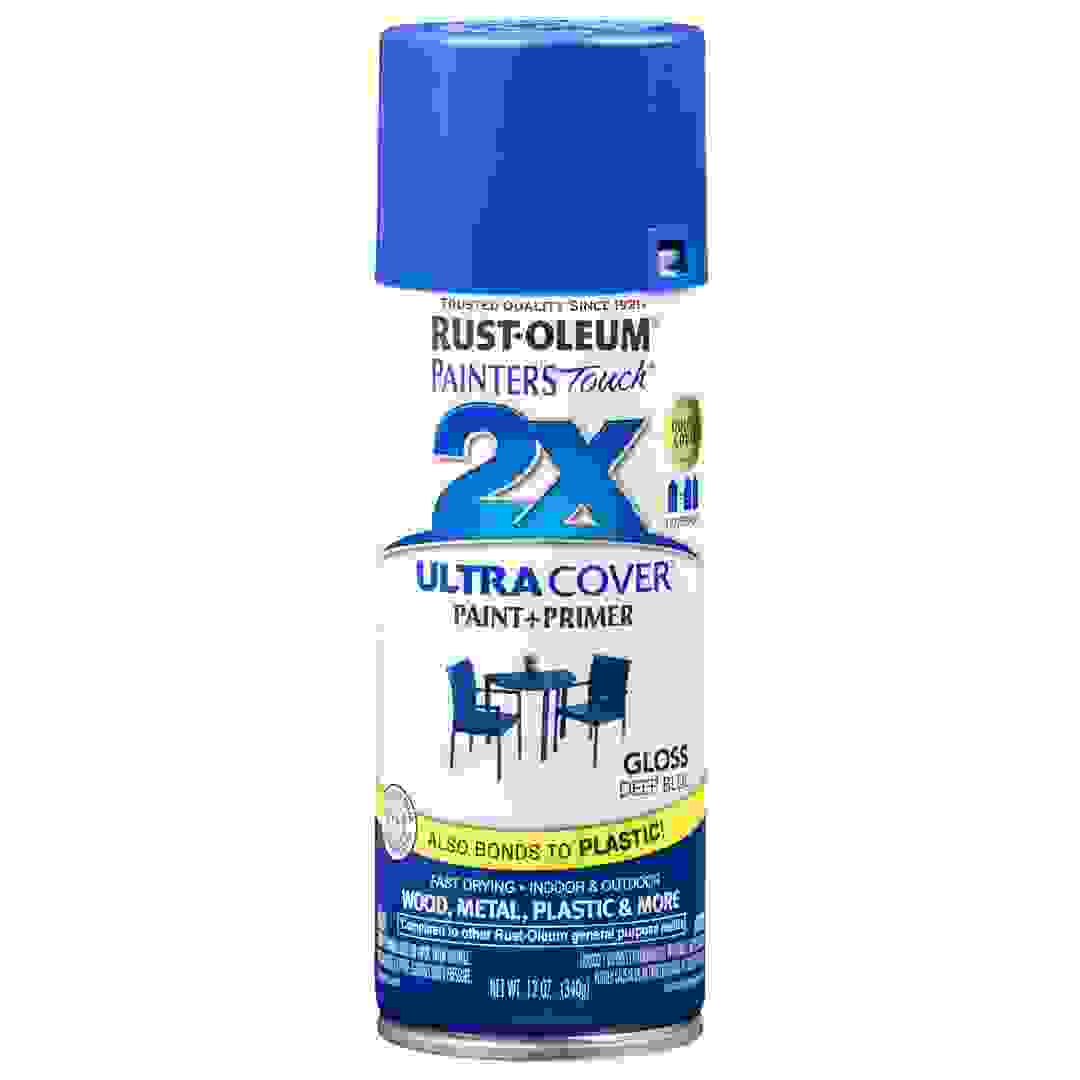 Rust-Oleum Painter's Touch 2X Ultra Cover Spray Paint (340 g, Deep Blue)